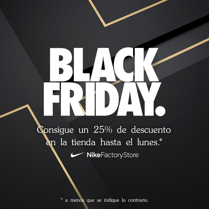 NIKE | BLACK FRIDAY - Centro Comercial The Stores