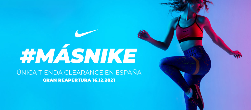 Palabra Petrificar Fortalecer Nike Clearance Store: gran reapertura 16 de diciembre - Centro Comercial  The Outlet Stores Alicante